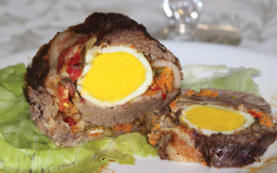 Stuffed flank steak