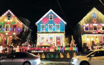 Decorated Holiday Houses